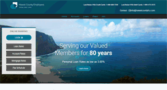 Desktop Screenshot of hawaiicountyfcu.com